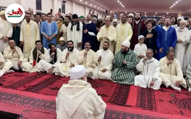 أجواء إحياء ليلة القدر بالزاوية القادرية البودشيشية ببركان