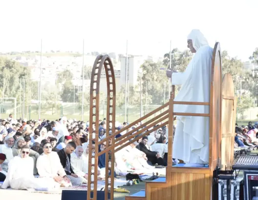 أجواء صلاة عيد الفطر بفاس