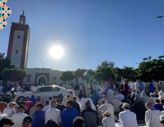 خطبة العيد بمسجد السودان بسلا