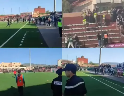 “شباب أطلس خنيفرة” تدين شغب جمهور “الجديدة” وتتهمه بالإساءة لسمعة الكرة الوطنية