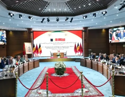 المغرب وبلجيكا يدعوان لوقف إطلاق النار في غزة وإقامة دولة فلسطينية