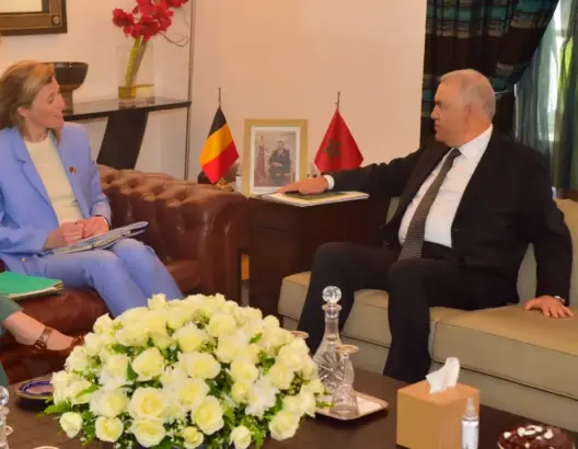 لفتيت يبحث مع نظيرته البلجيكية سبل تعزيز دينامية الشراكة المؤطرة للتعاون الثنائي