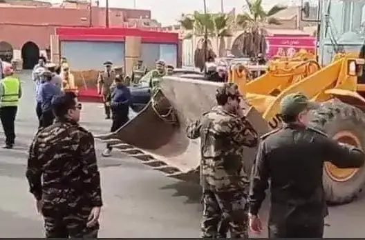 حملة تحرر المِلك العام بكلميم ومصدر يكشف حقيقة استثناء مقهى مسؤول بالمدينة