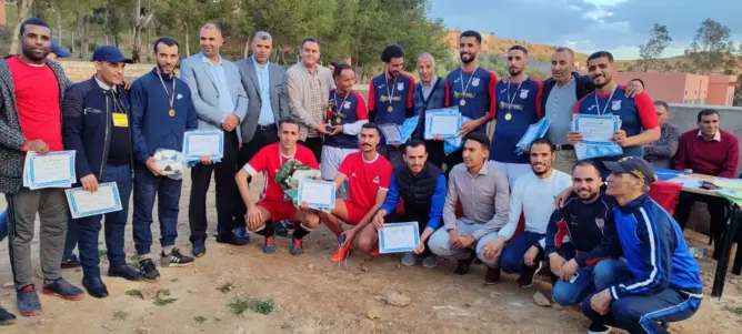 ثانوية المنصور الذهبي بمولاي بوعزة تختتم دورها الرمضاني