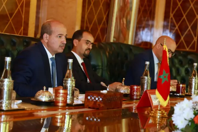 ميارة يجري مباحثات مع رئيس الجمعية البرلمانية لمجلس أوروبا