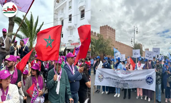 تحسين الدخل ودعم فلسطين يهيمنان على احتفالات عيد العمال بالرباط