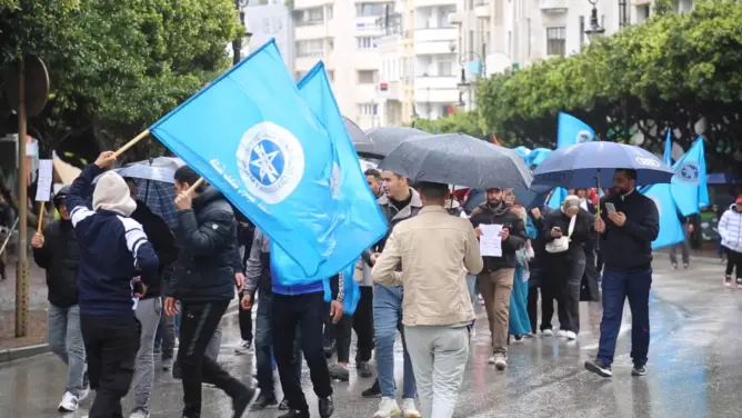 تتهمها بالتضييق على مناضليها.. نقابة مخاريق تحتج على شركة بالدار البيضاء