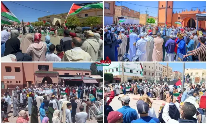 أزيد من مائة مظاهرة داعمة لغزة بالمغرب.. والمتظاهرون يشيدون بطلاب أمريكا (صور)