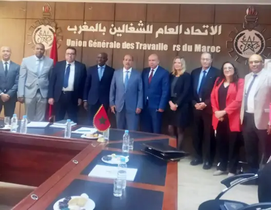 ميارة يجري مباحثات مع المدير العام لمنظمة العمل الدولية