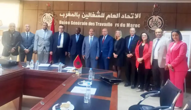 ميارة يجري مباحثات مع المدير العام لمنظمة العمل الدولية