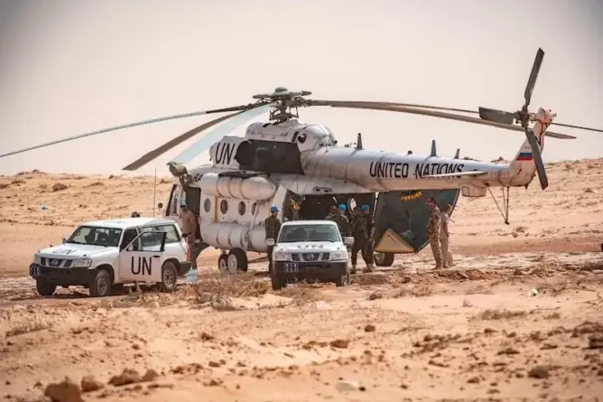 Forces de MINURSO Sahara