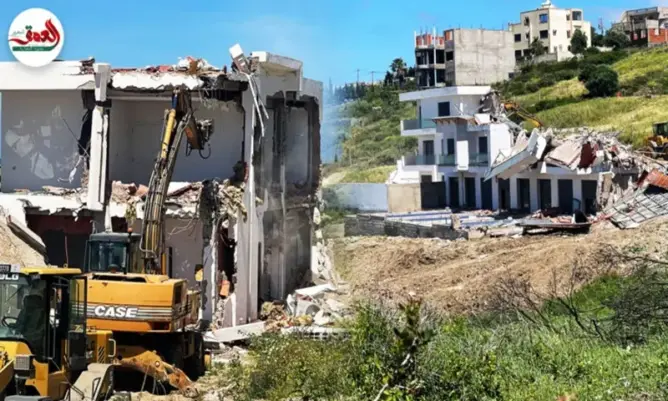 سلطات فحص أنجرة تهدم فيلات فخمة والدرك يحقق في “مافيا التجزيء السري” (فيديو)