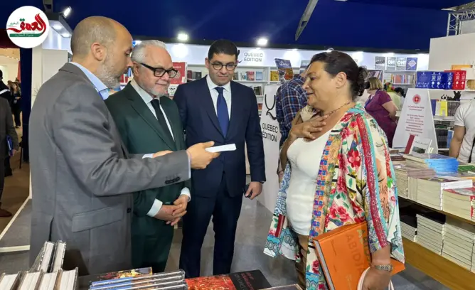 بنسعيد يبرز أهمية معرض الكتاب