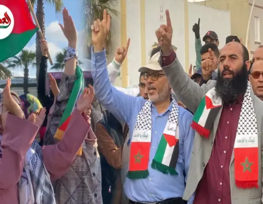 بحضور الداعية العمري..مغاربة بالجديدة يستعجلون إسقـ.ـاط التـ.طبيع