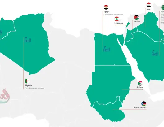 تمتلك فرعا بالمغرب.. شركة سعودية عملاقة تخالف سياسة بلدها وتبتر خريطة المغرب