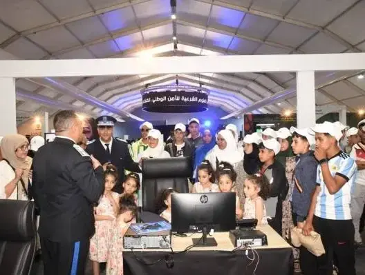 الأبواب المفتوحة للأمن الوطني بأكادير تستقبل أطفالا من ضحايا زلزال الحوز