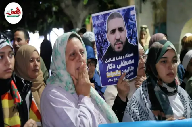 مسيرة بأزمور تطالب ببراءة الناشط “دكار”