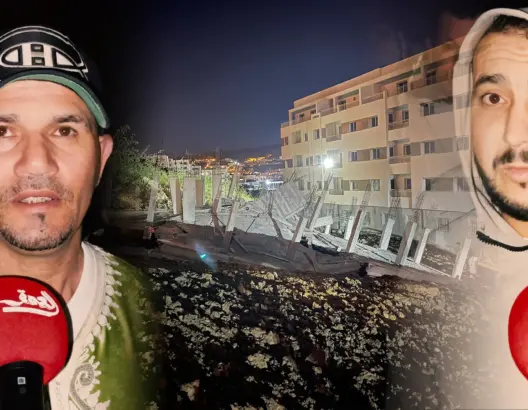 تفاصيل مثيرة لإنهيار عمارة قيد الإنشاء بطنجة