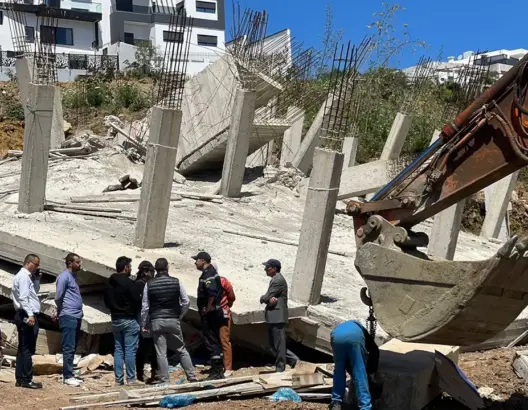 حصري.. العمارة المنهارة بطنجة تم توقيفها في عهد الوالي السابق امهيدية