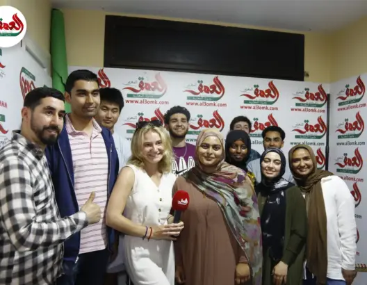 موقف طلبة أمريكيين من حراك الجامعات