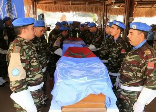 الأمم المتحدة تكرم 3 مغاربة من حفظة السلام قُتلوا بإفريقيا الوسطى