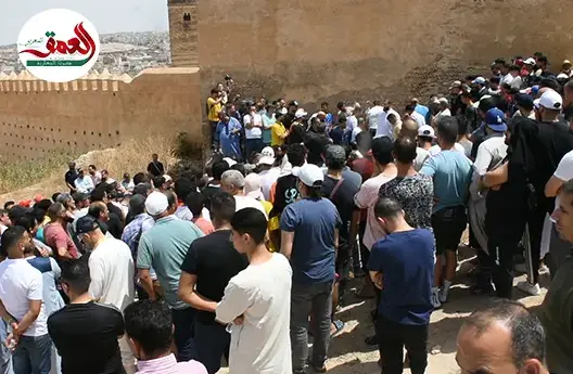 تشييع جثمان اللاعب يوسف عبودة بفاس