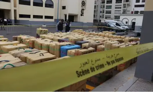 حجز 4.7 أطنان من الشيرا.. تنسيق أمني استخباراتي يُحبط عملية دولية لتهريب المخدرات بآسفي