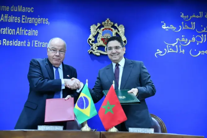 البرازيل تشيد بجهود المغرب لتسوية نزاع الصحراء.. ووزير خارجيتها يدعو لتنويع المبادلات التجارية