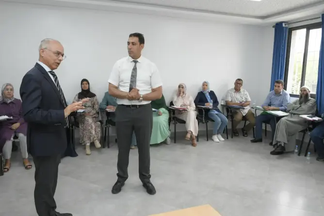 بنموسى يزور الحاجب لتفقد تكوينات “TaRL”