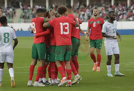 الركراكي يكشف التشكيلة الرسمية للمنتخب المغربي أمام إفريقيا الوسطى