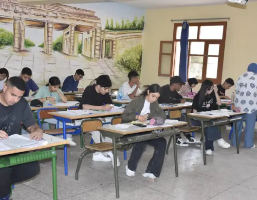 بمختلف أرجاء المملكة .. نصف مليون تلميذ يجتازون امتحانات باكالوريا 2024 (صور)