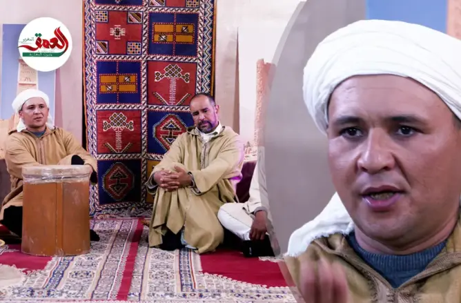 فن الرسمة بزاكورة مع الشيخ زكرياء السليماني