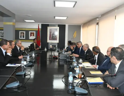 أوزين يستقبل وفدا عن الأحزاب الليبية ويبحثان تحقيق الحلم المغاربي المشترك