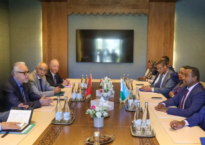 المغرب يتقاسم تجربة رقمنة القوانين مع جمهورية جيبوتي