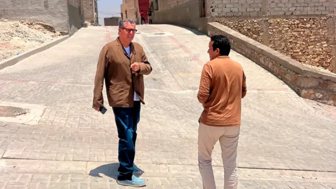في جولة مفاجئة.. أخنوش يتفقد أشغال تهيئة أحياء سفوح الجبال بأكادير
