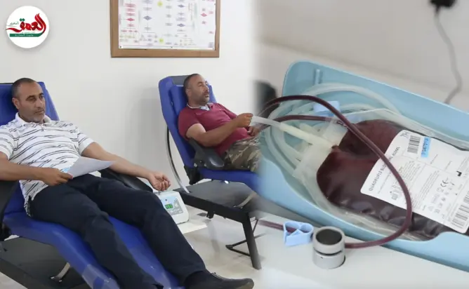 مغاربة يتوافدون على مراكز الدم للتبرع