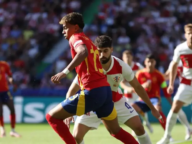 يورو 2024.. إسبانيا تقسو على كرواتيا بثلاثية وتقتنص انتصارها الأول بالبطولة