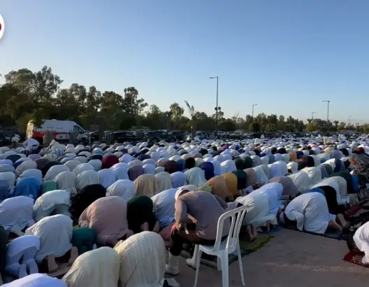 الآف المصلين بمراكش يحيون شعيرة صلاة عيد الاضحى المبارك