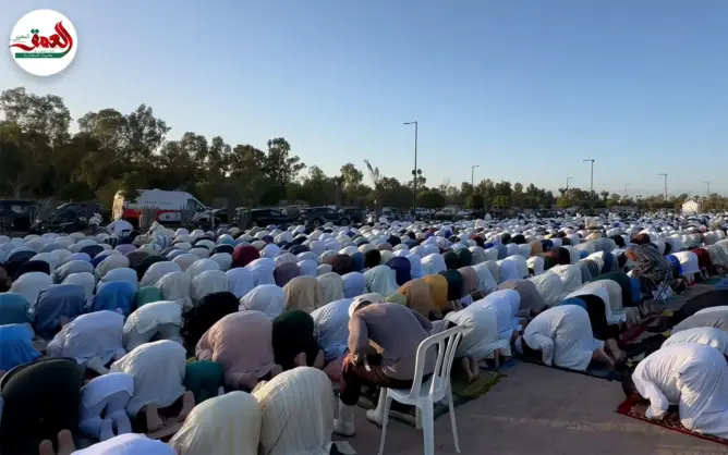 الآف المصلين بمراكش يحيون شعيرة صلاة عيد الاضحى المبارك