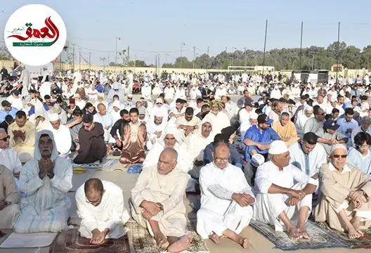 أجواء صلاة العيد بفاس