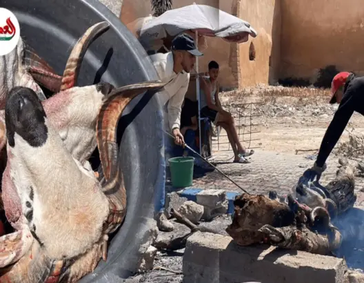 أكبر “مشوطة” بالمدينة أزمور