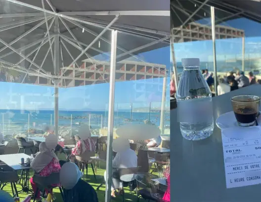 مقاه متهمة باحتلال الملك البحري تفرض على الطنجاويين مدة جلوس محددة