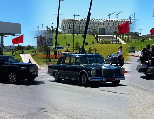 وصول الملك محمد السادس إلى طنجة
