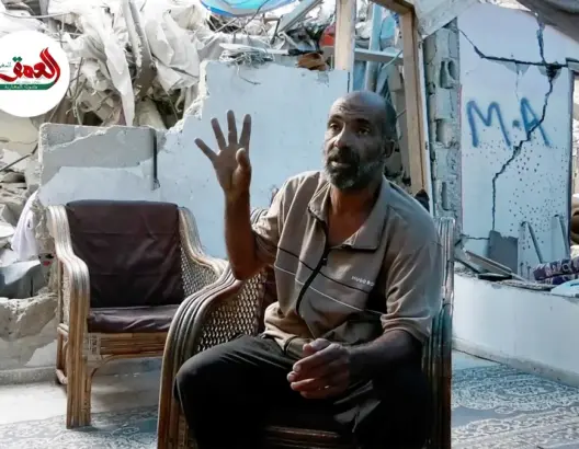 صمود العائلات بغزة ..قصة فلسطيني يرفض التهجير ويصر على المكوث وسط ركام بيته