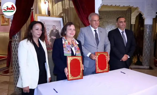 حيار توقع اتفاقية تعاون لدعم سكان غزة