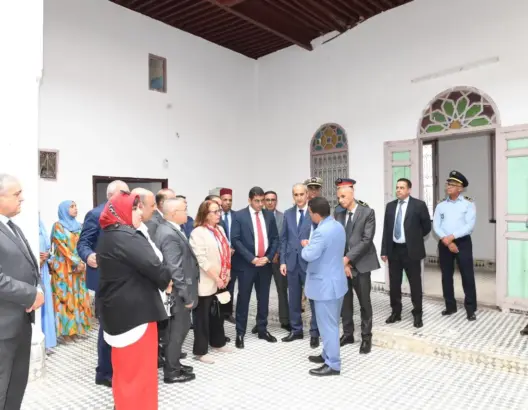 بنسعيد يزور معالم تراثية بوزان وشفشاون ويطلق عرض “نوستالجيا”