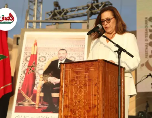 من قلب مهرجان "كناوة" بالصويرة.. نائلة التازي: نرسل رسالة تضامن إلى فلسطين