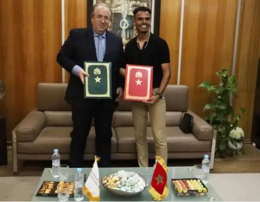 البريد بنك يوقع عقد رعاية رسمية مع الاعب البارالمبي أيوب السادني