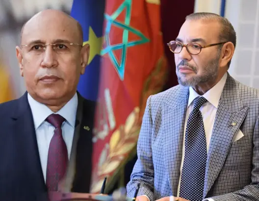 الملك يهنئ الغزاوني بعد إعادة انتخابه رئيسا لموريتانيا