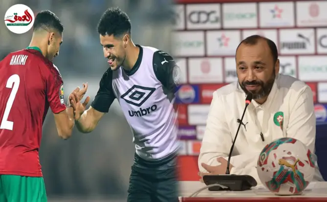السكتيوي يكشف أسباب اختيار حكيمي ورحيمي والمحمدي